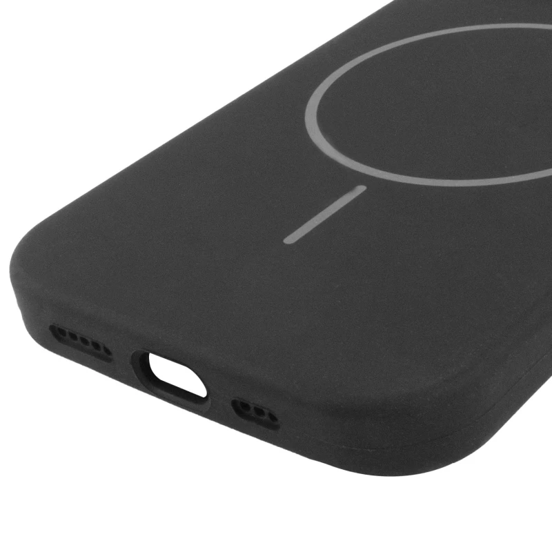 Чехол Silk Full Protective (AA) NO LOGO with Magnetic Fit для Apple iPhone 11 Pro Max (6.5"), Черный / Black 4, Силикон, купить оптом с доставкой
