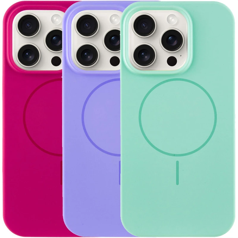 Чехол Silk Full Protective (AA) NO LOGO with Magnetic Fit для Apple iPhone 13 Pro (6.1"), Силикон, купить оптом с доставкой
