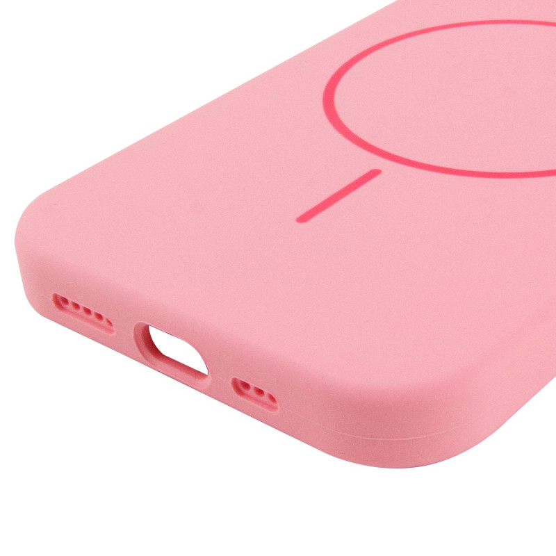 Чохол Silicone Case Full Protective (AA) NO LOGO with MagSafe для Apple iPhone 14 (6.1) на малюнкі №5
