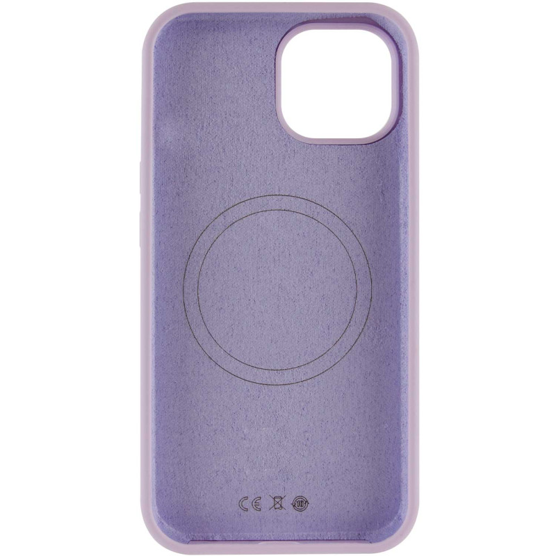 Чохол Silicone Case Full Protective (AA) NO LOGO with MagSafe для Apple iPhone 14 (6.1) на малюнкі №3