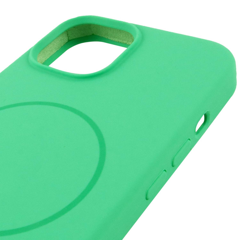 Чохол Silicone Case Full Protective (AA) NO LOGO with MagSafe для Apple iPhone 14 Plus (6.7) на малюнкі №4