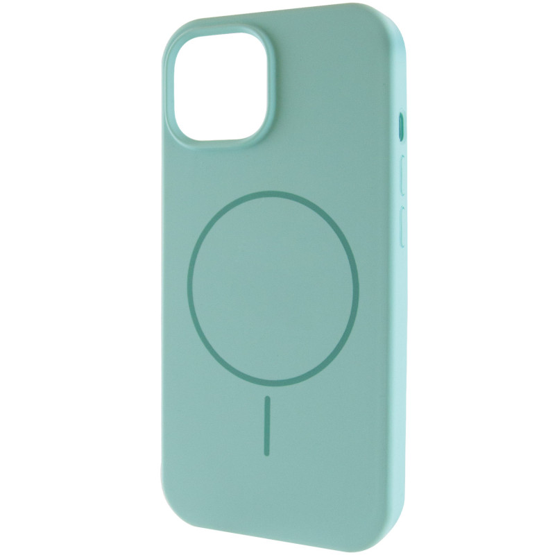 Чохол Silicone Case Full Protective (AA) NO LOGO with MagSafe для Apple iPhone 15 (6.1) на малюнкі №1