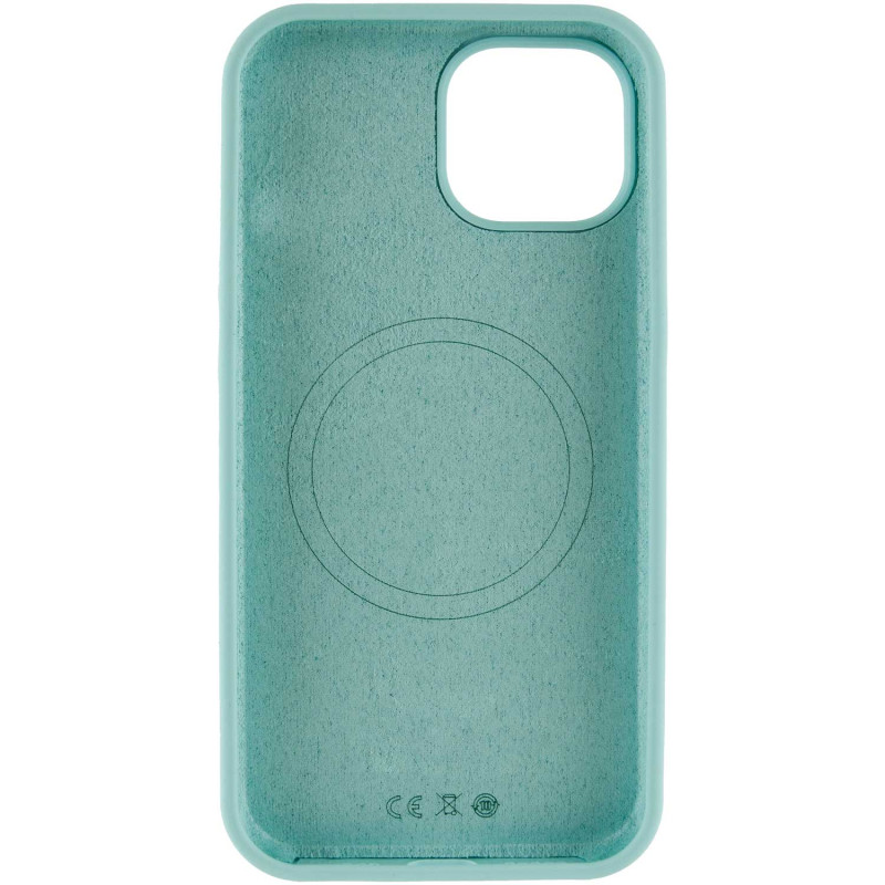 Чохол Silicone Case Full Protective (AA) NO LOGO with MagSafe для Apple iPhone 15 (6.1) на малюнкі №3
