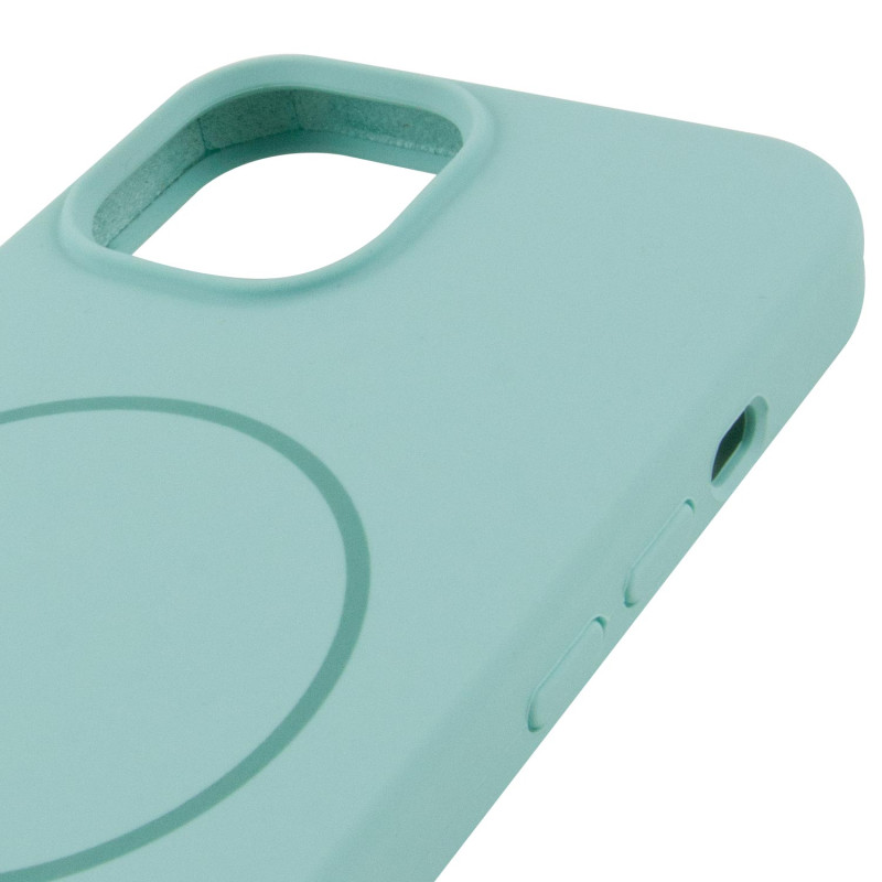 Чохол Silicone Case Full Protective (AA) NO LOGO with MagSafe для Apple iPhone 15 (6.1) на малюнкі №4