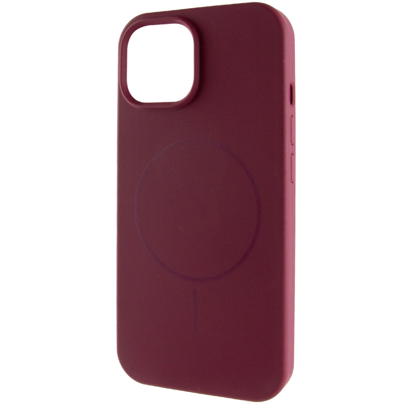 Чохол Silicone Case Full Protective (AA) NO LOGO with MagSafe для Apple iPhone 15 (6.1) на малюнкі №1