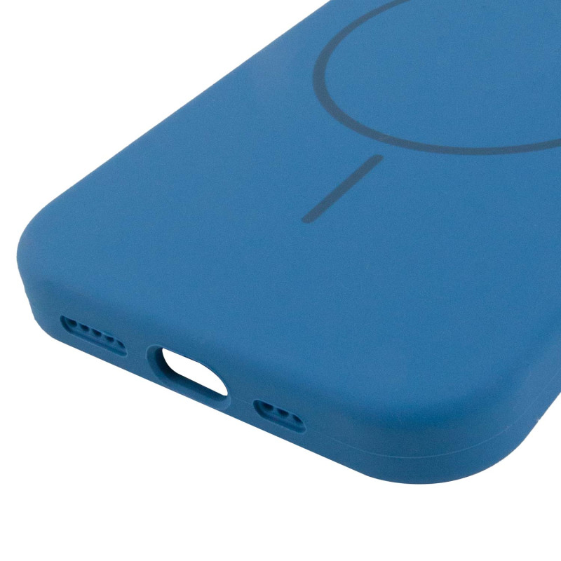Чохол Silicone Case Full Protective (AA) NO LOGO with MagSafe для Apple iPhone 15 (6.1) на малюнкі №5