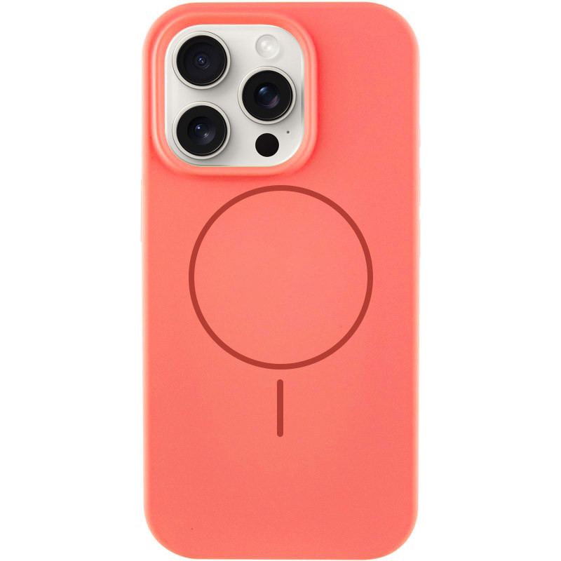 Чохол Silicone Case Full Protective (AA) NO LOGO with MagSafe для Apple iPhone 15 Pro (6.1) на малюнкі №1