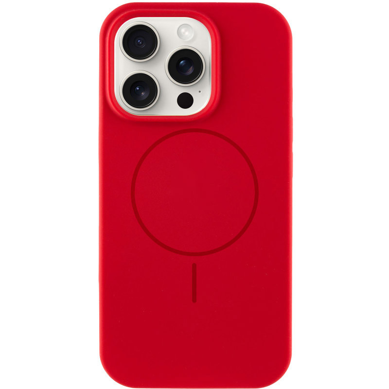 Чохол Silicone Case Full Protective (AA) NO LOGO with MagSafe для Apple iPhone 15 Pro (6.1) на малюнкі №1