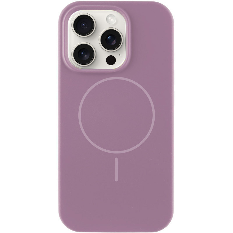 Чохол Silicone Case Full Protective (AA) NO LOGO with MagSafe для Apple iPhone 15 Pro (6.1) на малюнкі №1