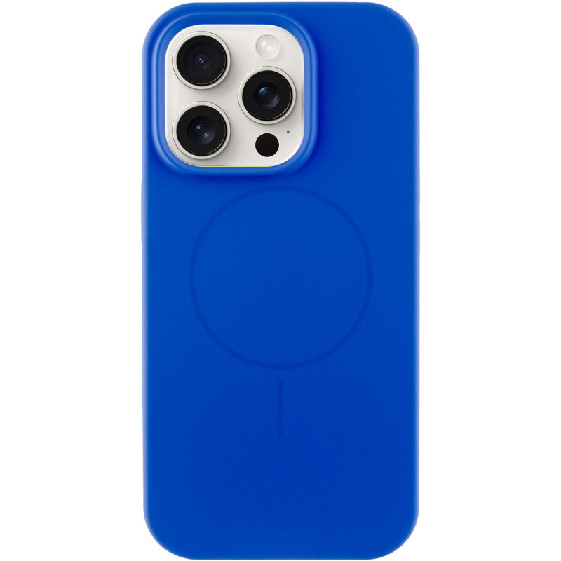 Чохол Silicone Case Full Protective (AA) NO LOGO with MagSafe для Apple iPhone 15 Pro Max (6.7) на малюнкі №1