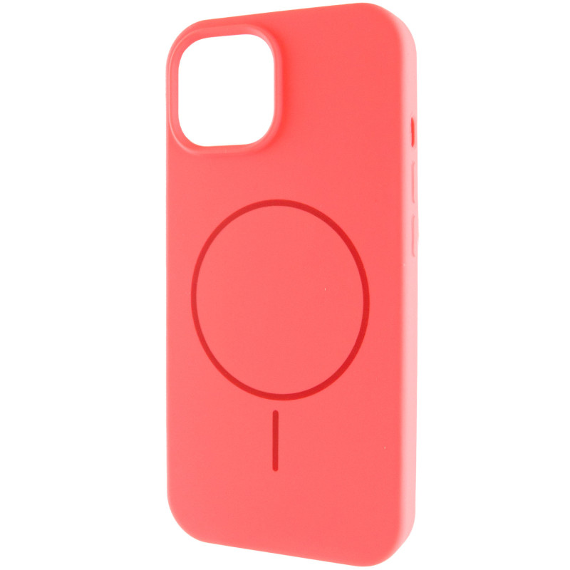 Чохол Silicone Case Full Protective (AA) NO LOGO with MagSafe для Apple iPhone 15 Plus (6.7) на малюнкі №1