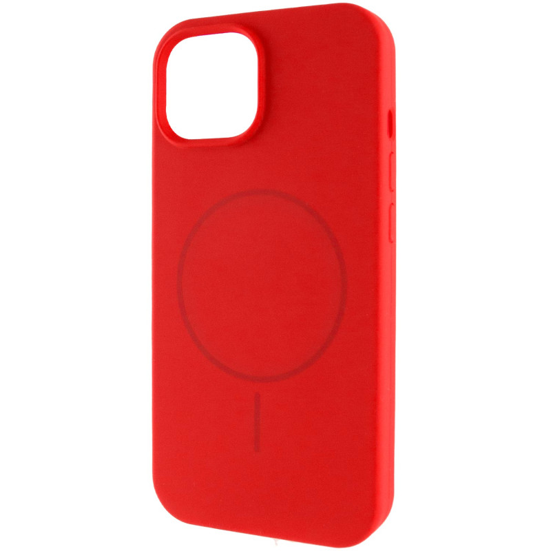 Чохол Silicone Case Full Protective (AA) NO LOGO with MagSafe для Apple iPhone 15 Plus (6.7) на малюнкі №1