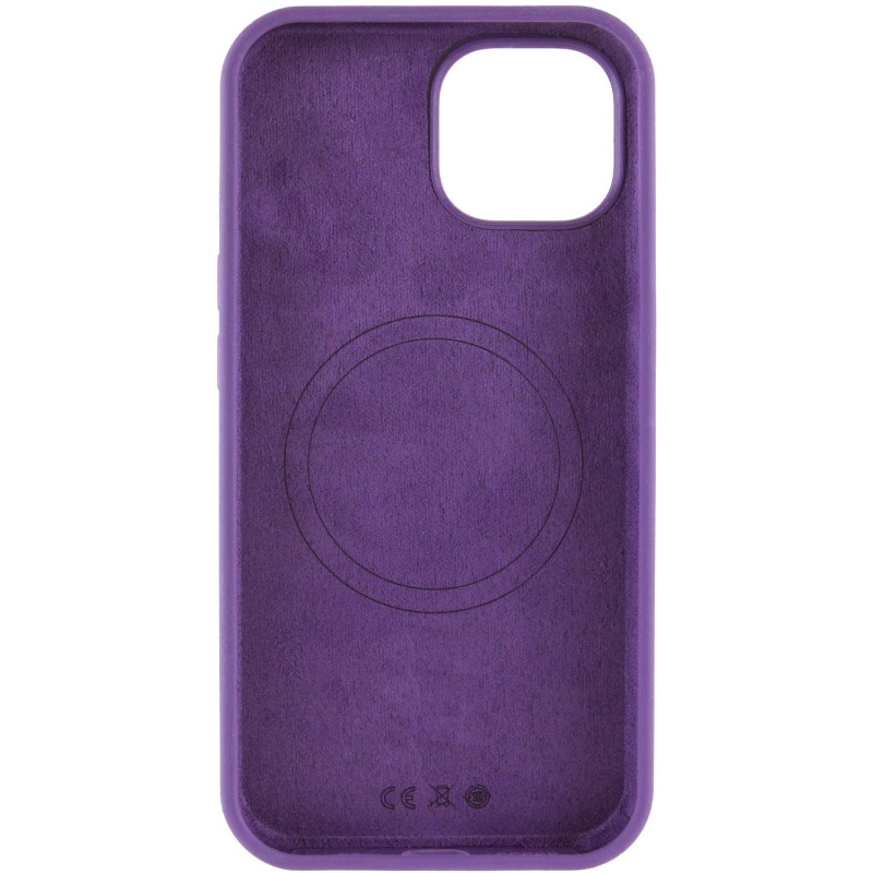 Чохол Silicone Case Full Protective (AA) NO LOGO with MagSafe для Apple iPhone 15 Plus (6.7) на малюнкі №3