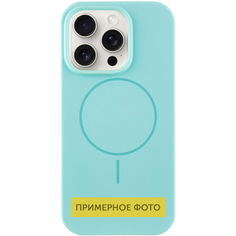 Чехол Silicone Case Full Protective (AA) NO LOGO with MagSafe для Apple iPhone 16 (6.1) на картинке №1