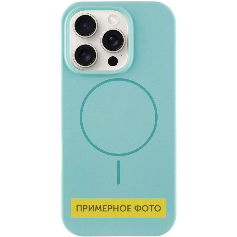 Чехол Silicone Case Full Protective (AA) NO LOGO with MagSafe для Apple iPhone 16 (6.1) на картинке №1