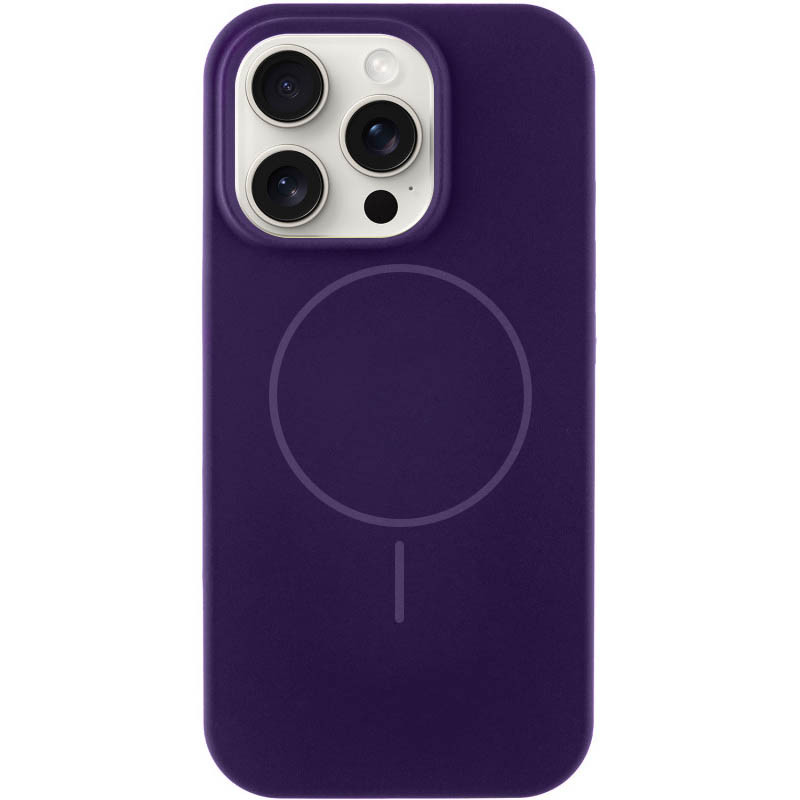 Чехол Silicone Case Full Protective (AA) NO LOGO with MagSafe для Apple iPhone 16 Pro (6.3) на картинке №1