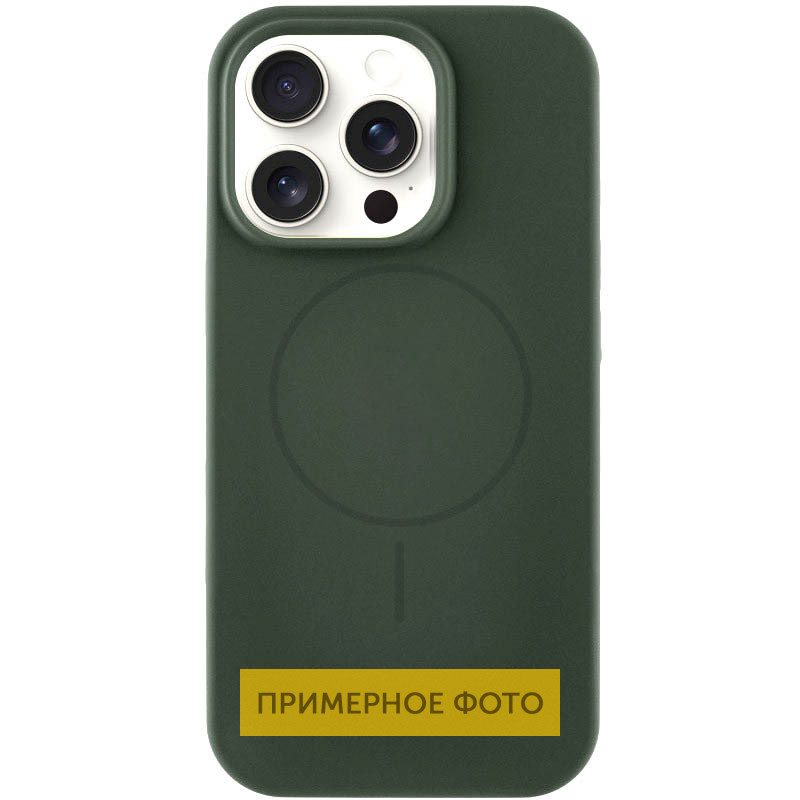 Чехол Silicone Case Full Protective (AA) NO LOGO with MagSafe для Apple iPhone 16 Plus (6.7) на картинке №1