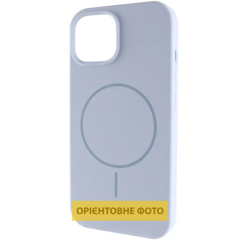 Чохол Silk Full Protective (AA) NO LOGO with Magnetic Fit для Apple iPhone 17 (6.3"), Блакитний / Lilac Blue, Силікон, купити оптом з доставкою
