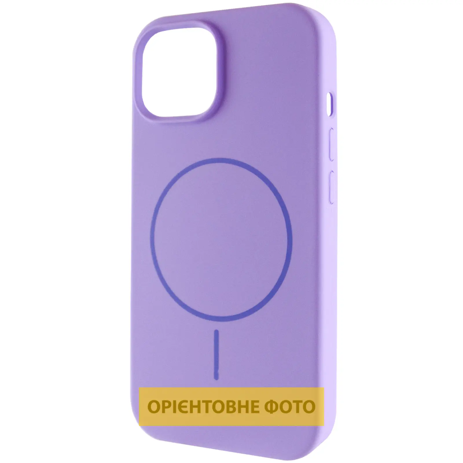 Чохол Silk Full Protective (AA) NO LOGO with Magnetic Fit для Apple iPhone 17 (6.3"), Бузковий / Dasheen, Силікон, купити оптом з доставкою