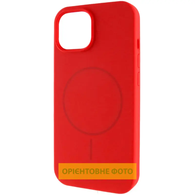 Чохол Silk Full Protective (AA) NO LOGO with Magnetic Fit для Apple iPhone 17 Pro (6.3"), Червоний / Red, Силікон, купити оптом з доставкою
