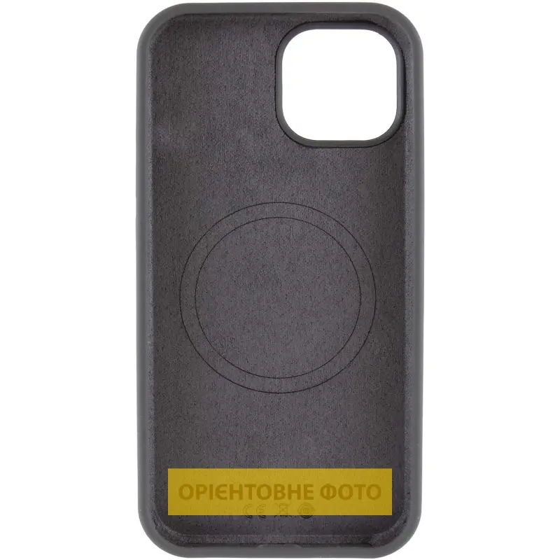 Чохол Silk Full Protective (AA) NO LOGO with Magnetic Fit для Apple iPhone 17 Pro (6.3"), Сірий / Dark Gray 1, Силікон, купити оптом з доставкою