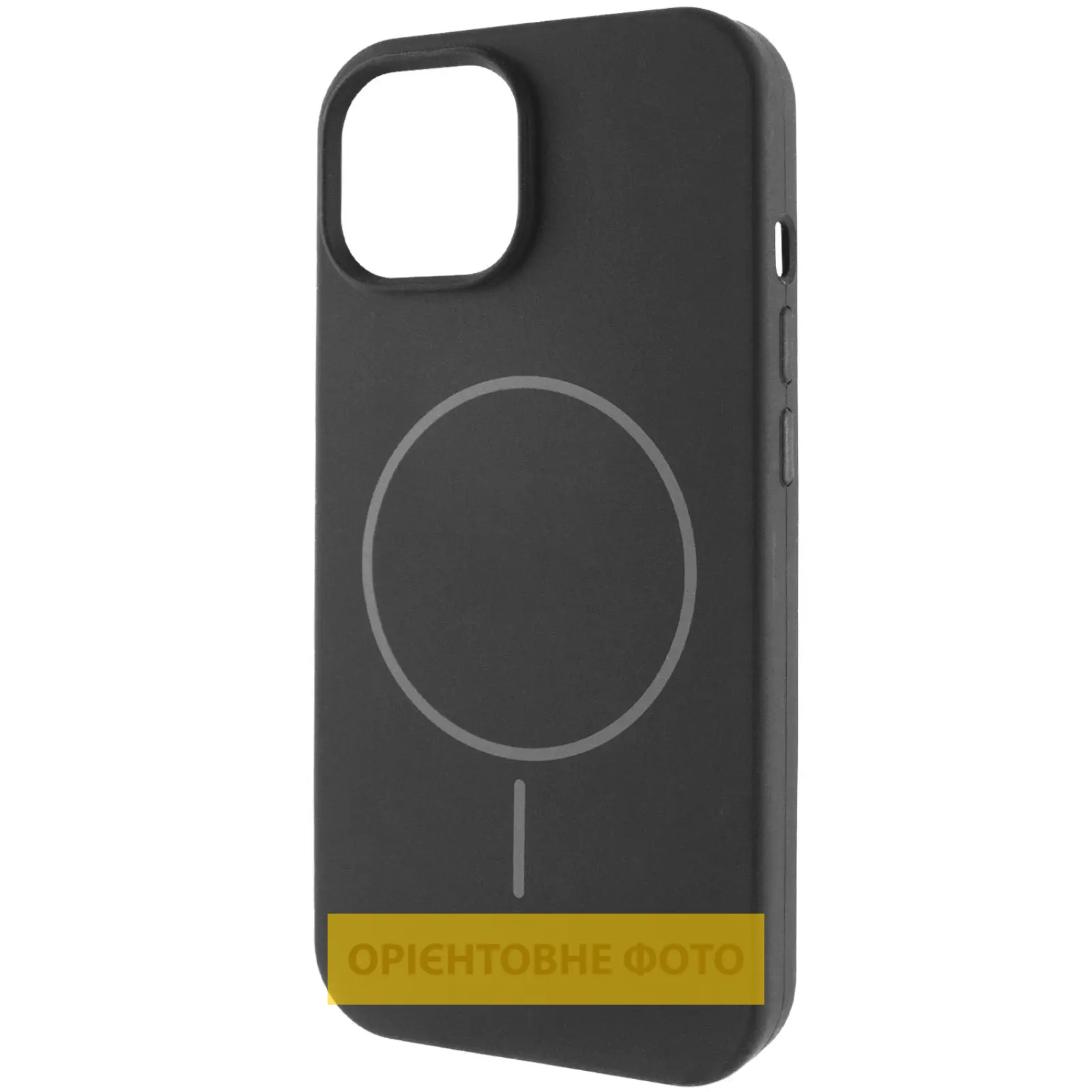 Чехол Silk Full Protective (AA) NO LOGO with Magnetic Fit для Apple iPhone 17 Pro (6.3"), Черный / Black, Силикон, купить оптом с доставкой