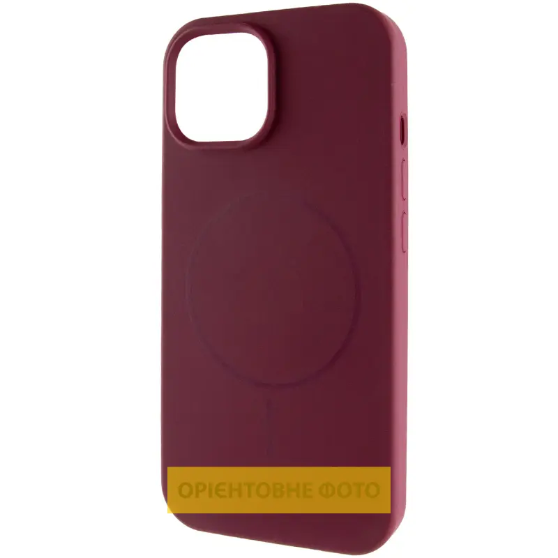 Чохол Silk Full Protective (AA) NO LOGO with Magnetic Fit для Apple iPhone 17 Pro Max (6.9"), Бордовий / Plum, Силікон, купити оптом з доставкою