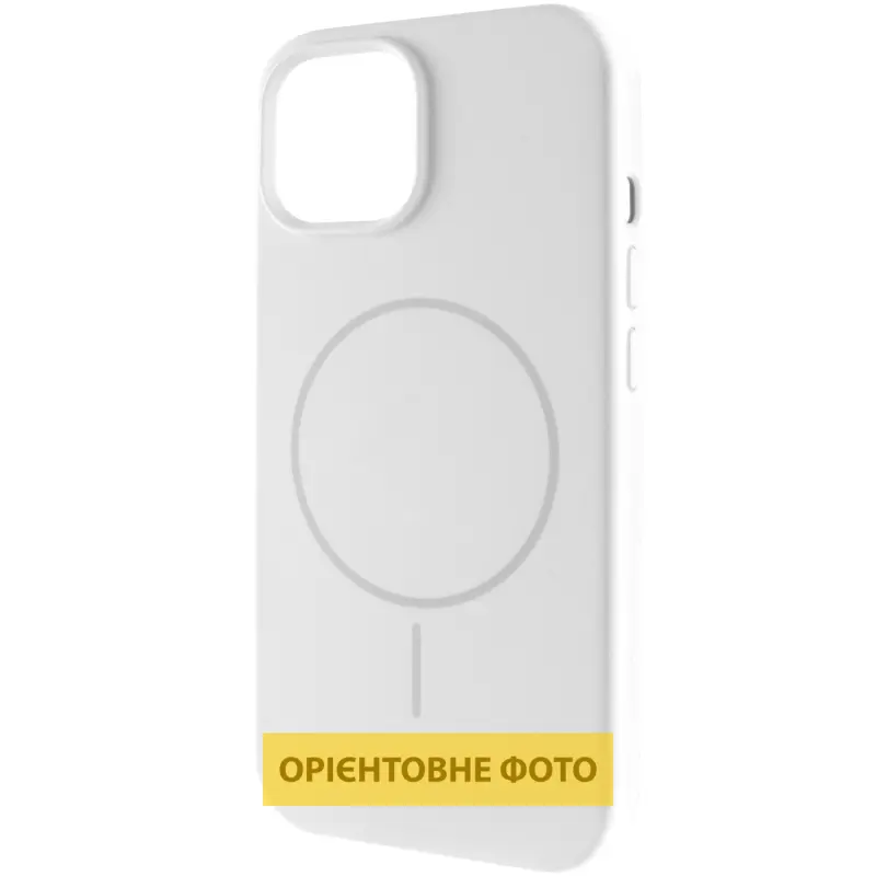 Чохол Silk Full Protective (AA) NO LOGO with Magnetic Fit для Apple iPhone 17 Air (6.5"), Білий / White, Силікон, купити оптом з доставкою