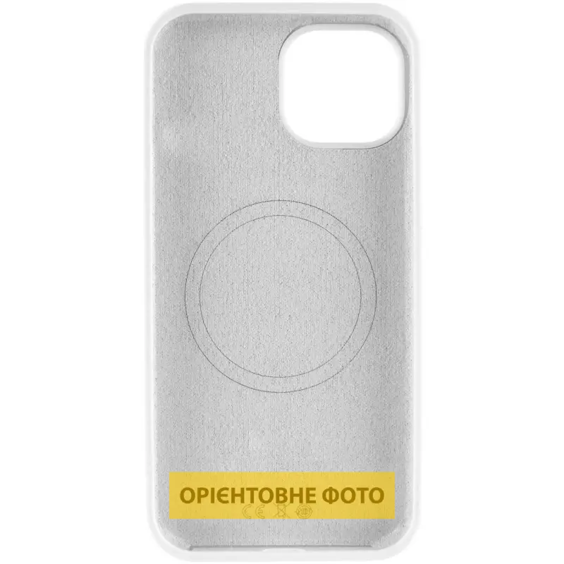 Чохол Silk Full Protective (AA) NO LOGO with Magnetic Fit для Apple iPhone 17 Air (6.5"), Білий / White 1, Силікон, купити оптом з доставкою