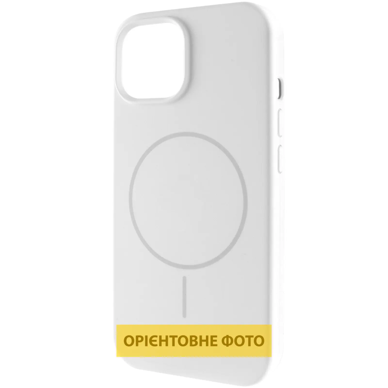 Чохол Silk Full Protective (AA) NO LOGO with Magnetic Fit для Apple iPhone 17 Air (6.5"), Білий / White, Силікон, купити оптом з доставкою
