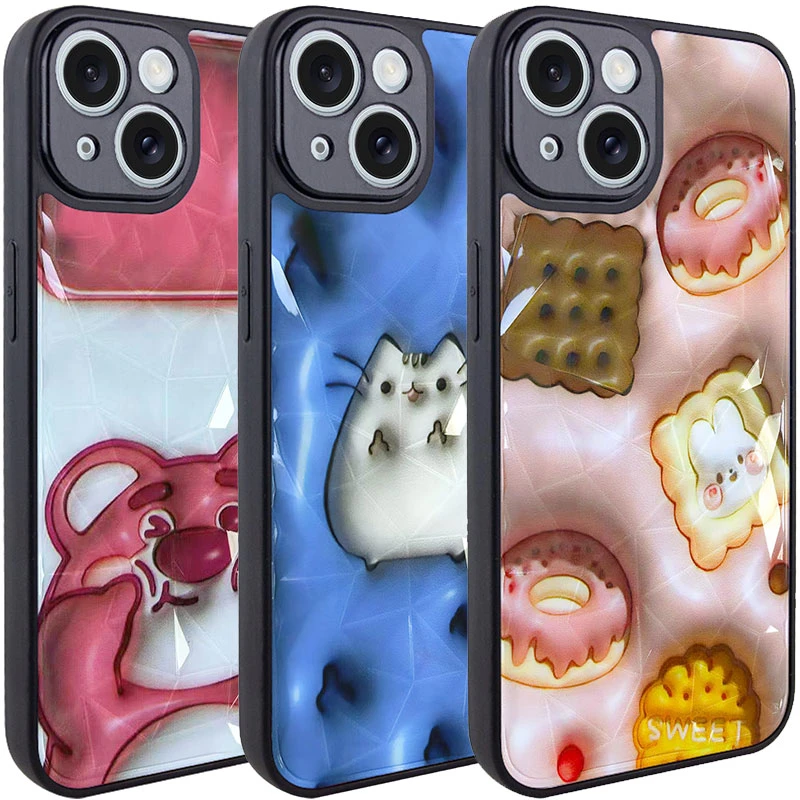 TPU+PC чехол Prisma Fluffie для Apple iPhone 13 (6.1"), TPU+PC, купить оптом с доставкой