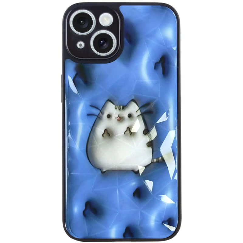 TPU+PC чехол Prisma Fluffie для Apple iPhone 13 (6.1"), Pusheen 1, TPU+PC, купить оптом с доставкой
