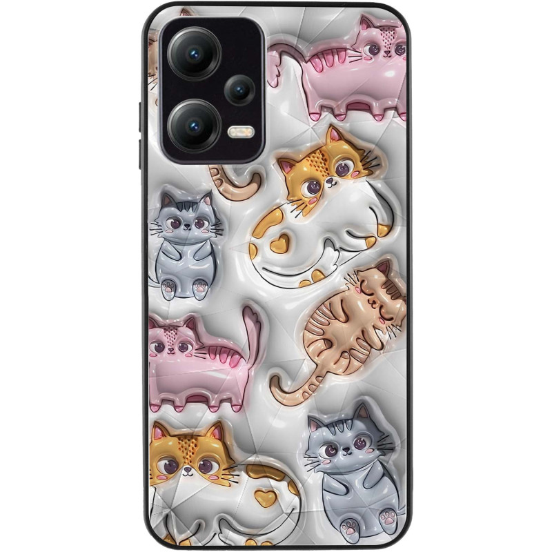 TPU+PC чохол Prisma Fluffie Full Camera для Xiaomi Redmi Note 12 5G з креативним принтом на малюнкі №2