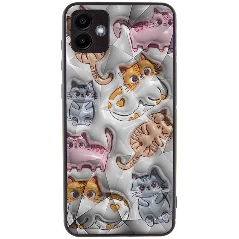 TPU+PC чохол Prisma Fluffie Full Camera для Samsung Galaxy A05 з креативним принтом на малюнкі №2