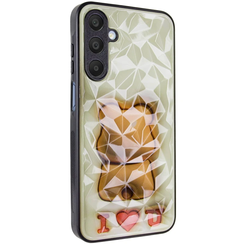 TPU+PC чехол Prisma Fluffie для Samsung Galaxy A15 4G/5G, Bear, TPU+PC, купить оптом с доставкой