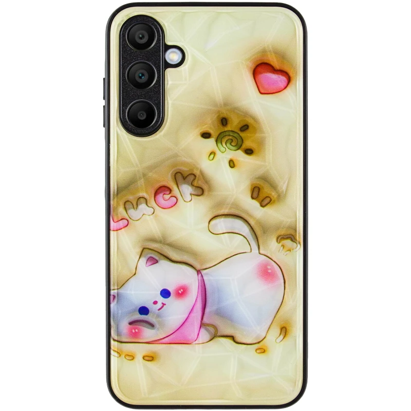 TPU+PC чехол Prisma Fluffie для Samsung Galaxy A15 4G/5G, Luck 1, TPU+PC, купить оптом с доставкой