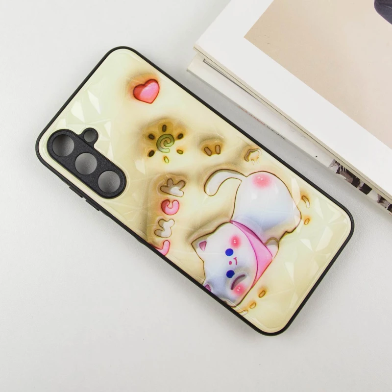 TPU+PC чехол Prisma Fluffie для Samsung Galaxy A15 4G/5G, Luck 2, TPU+PC, купить оптом с доставкой