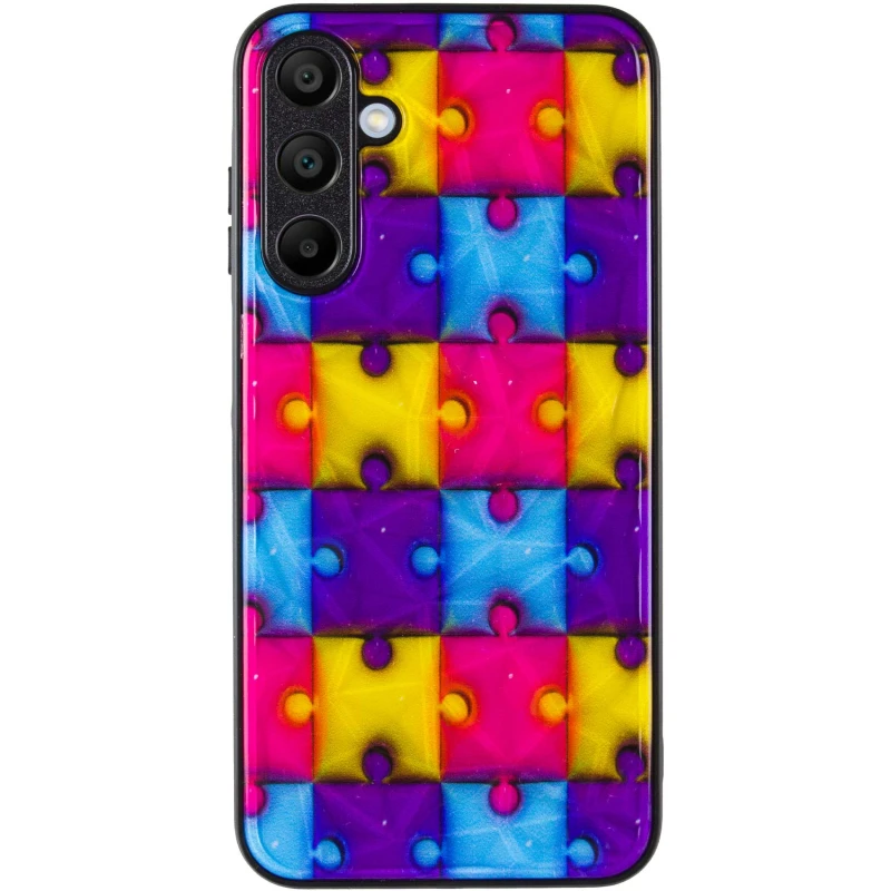 TPU+PC чехол Prisma Fluffie для Samsung Galaxy A15 4G/5G, Puzzle 1, TPU+PC, купить оптом с доставкой