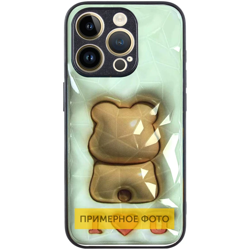 TPU+PC чехол Prisma Fluffie для Xiaomi Redmi Note 13 4G, Bear, TPU+PC, купить оптом с доставкой