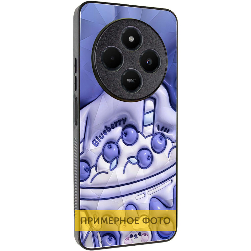 TPU+PC чехол Prisma Fluffie Full Camera для Xiaomi Redmi Note 13 4G с креативным принтом на картинке №1