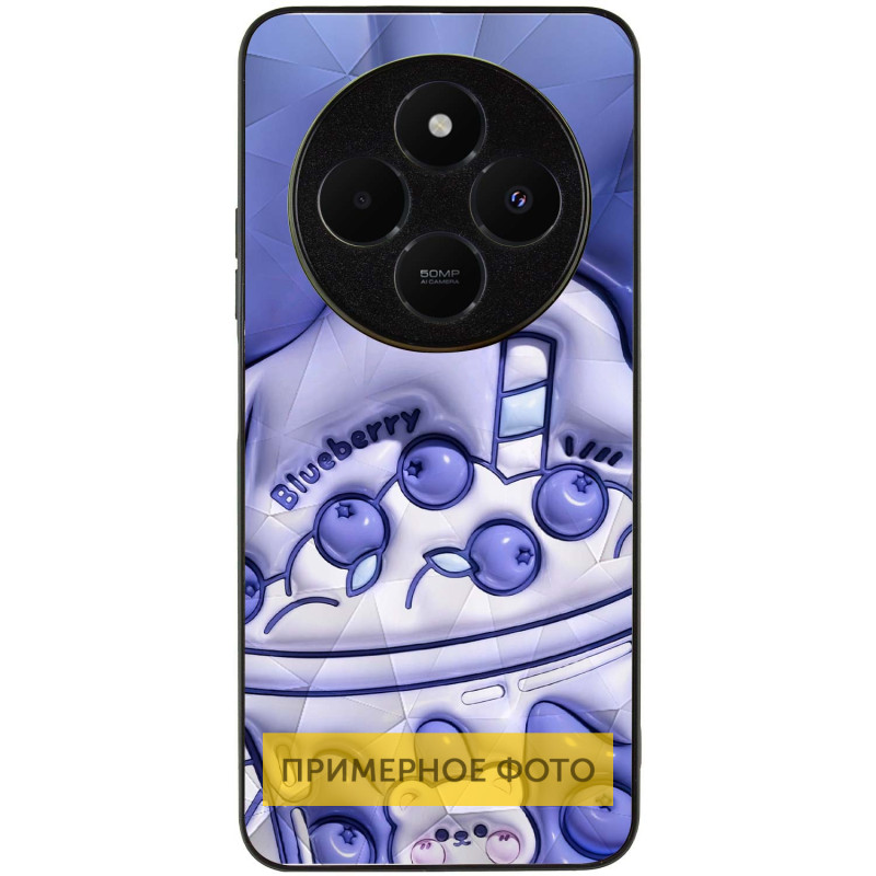 TPU+PC чехол Prisma Fluffie Full Camera для Xiaomi Redmi Note 13 4G с креативным принтом на картинке №2