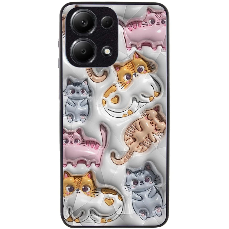 TPU+PC чехол Prisma Fluffie для Xiaomi Poco X6 / Note 13 Pro 5G, Kittens 1, TPU+PC, купить оптом с доставкой
