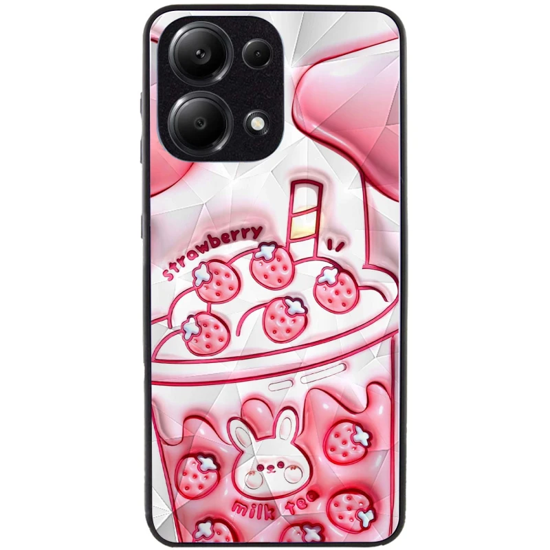 TPU+PC чехол Prisma Fluffie для Xiaomi Poco X6 / Note 13 Pro 5G, Strawberry 1, TPU+PC, купить оптом с доставкой