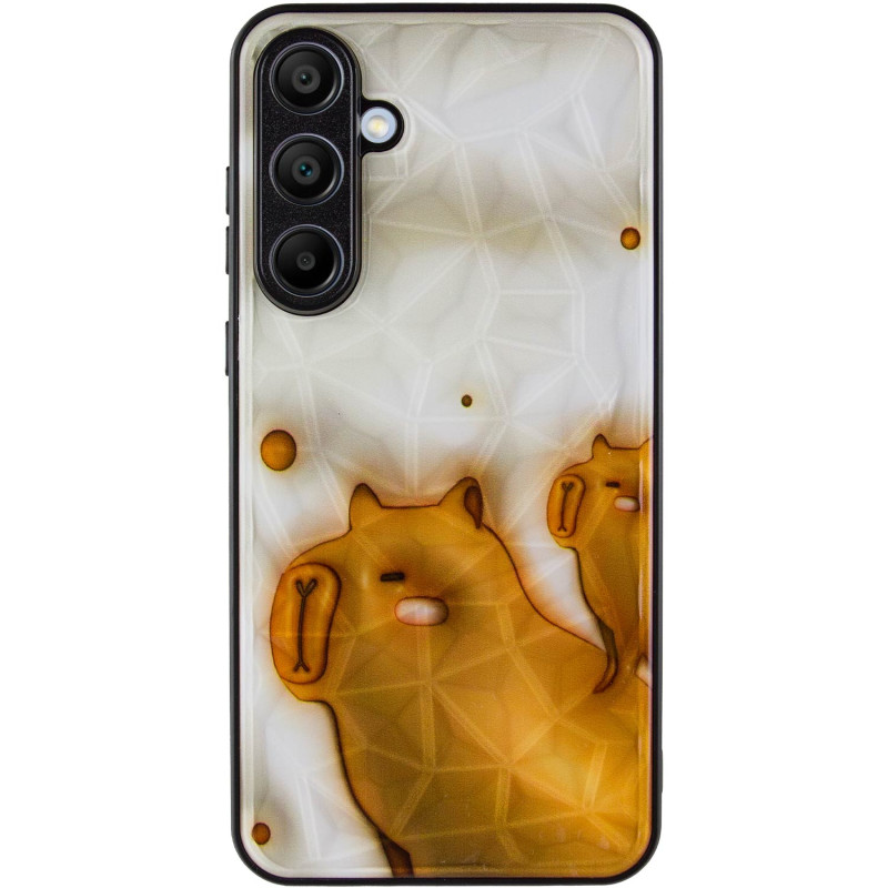 TPU+PC чохол Prisma Fluffie Full Camera для Samsung Galaxy A35 з креативним принтом на малюнкі №2