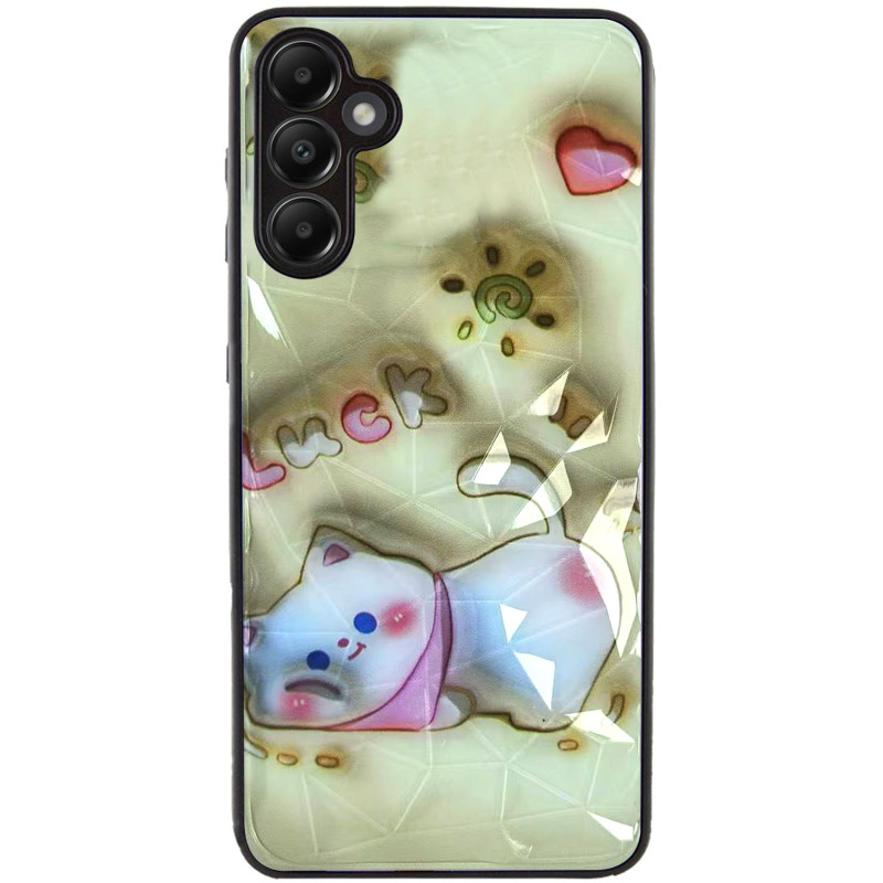 TPU+PC чохол Prisma Fluffie Full Camera для Samsung Galaxy A35 з креативним принтом на малюнкі №1