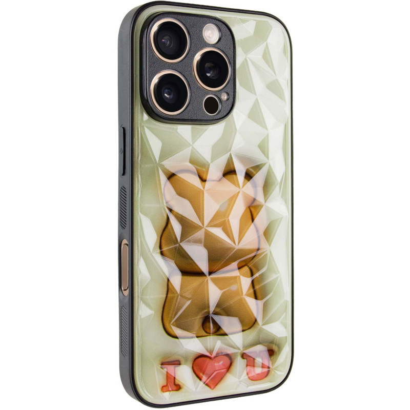 TPU+PC чохол Prisma Fluffie Full Camera для Apple iPhone 16 Pro Max (6.9) з креативним принтом на малюнкі №1