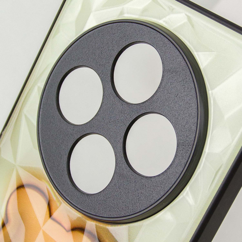 TPU+PC чехол Prisma Fluffie Full Camera для Xiaomi Redmi 14C / Poco C75 с креативным принтом на картинке №4