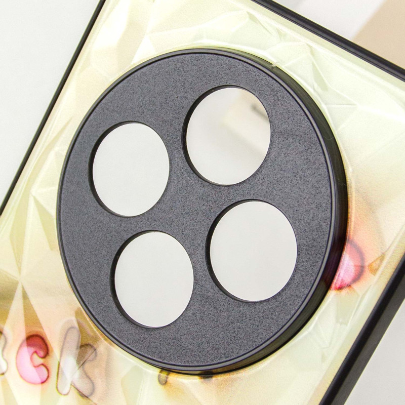 TPU+PC чехол Prisma Fluffie Full Camera для Xiaomi Redmi 14C / Poco C75 с креативным принтом на картинке №4