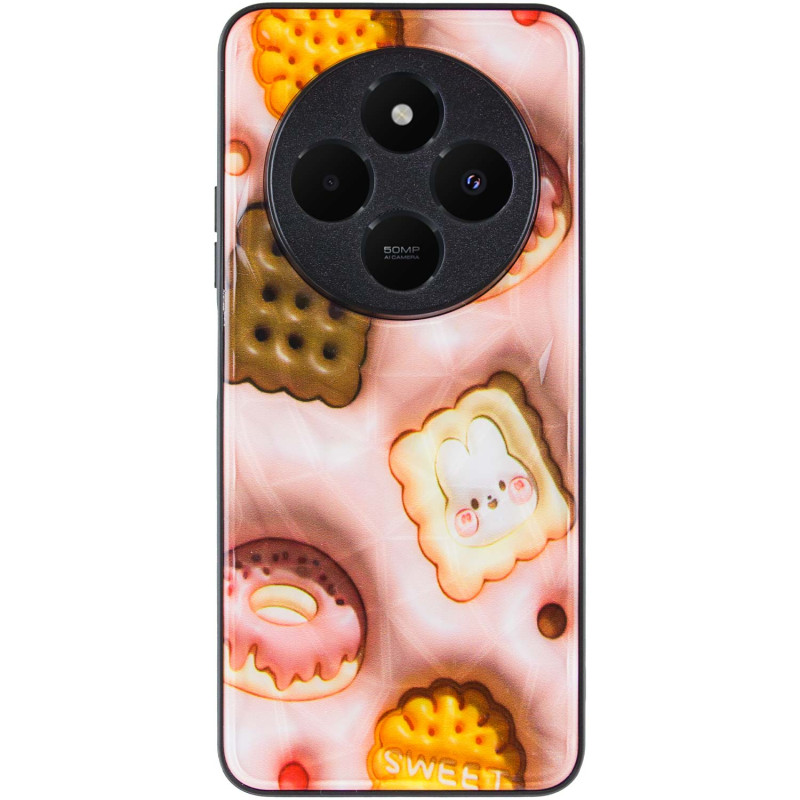 TPU+PC чохол Prisma Fluffie Full Camera для Xiaomi Redmi 14C / Poco C75 з креативним принтом на малюнкі №2