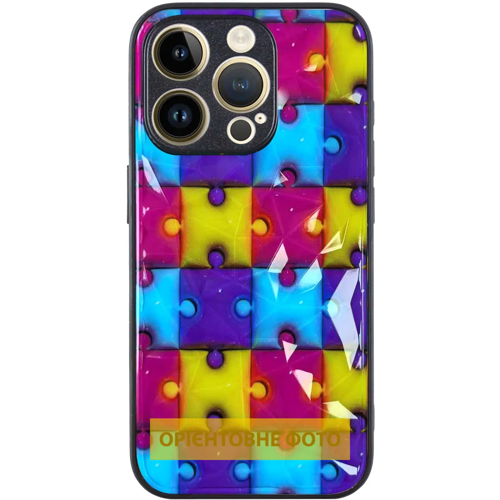 TPU+PC чохол Prisma Fluffie для Xiaomi Redmi Note 14 5G, Puzzle, TPU+PC, купити оптом з доставкою